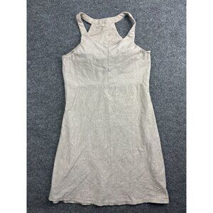 Mountain Khakis Dress Women's Small Beige Sleeveless Mini Shelf Bra Athletic